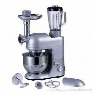 Multi-function Kitchen/Food Mixer with Safety Lock and Six-speed Setting, 800W Power